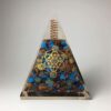 Metatron’s Chakra Orgonite Pyramid: The Ultimate Energy Converter (3.25-Inch) VTrendz