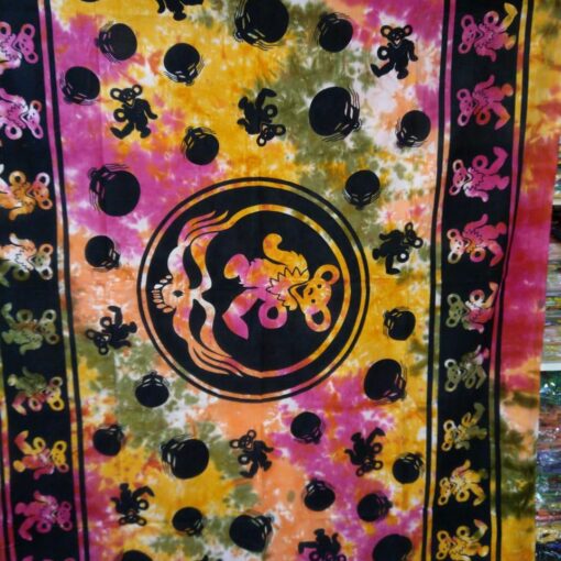 Grateful Dead Wall Hanging Handmade Cotton Tapestry 84" x 54" inch