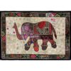 VPT-E12 Elephant Wall hanging Vintage Patchwork Tapestry Bohemian Handmade Beaded Embroidered Ethnic Hippie Indian Wall décor 40 x 60 Inches VTrendz