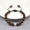 Tiger Eye & White Howlite Adjustable Bracelet: The Watcher’s Peace & Rooted Focus VTrendz