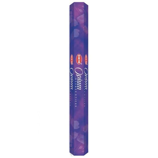 Hem Opium Incense Sticks for Deep Relaxation, Mystery, and Sensual Ambiance