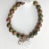 Unakite Natural Stone Bracelet: The Visionary’s Grounding & Gentle Evolution VTrendz