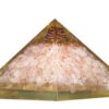 Rose Quartz Orgonite Pyramid: The Gentle Heart Protector (2-Inch) VTrendz
