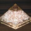 Rose Quartz Orgonite Pyramid: The Gentle Heart Protector (2-Inch) VTrendz