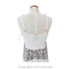 Batik Printed Short Scarf Dress with Adjustable Straps and Stretchable Back VTrendz