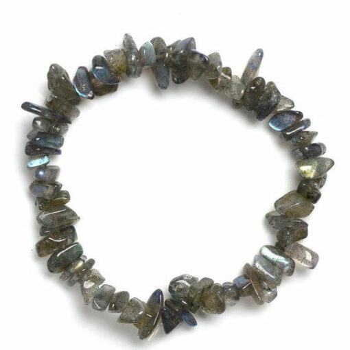 Labradorite Stone Chips Bracelet: The Aurora Stone & Mystic Awakening