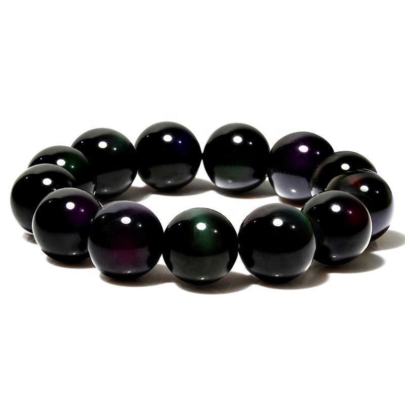 Obsidian Natural Stone Bracelet: The Mirror of Truth
