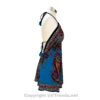 Hand-Printed Jamawar Short Scarf Halter Dress VTrendz