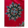 Jamawar Scarf Dress Dori with Halter Neck & Back Ties VTrendz
