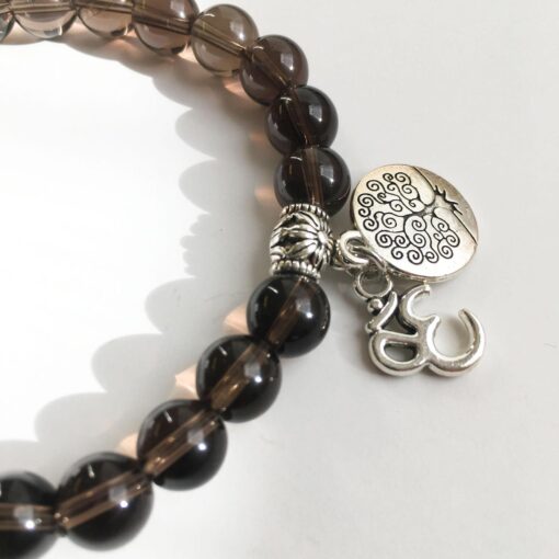 Natural Smoky Quartz Bracelet: The Transmutation Shield