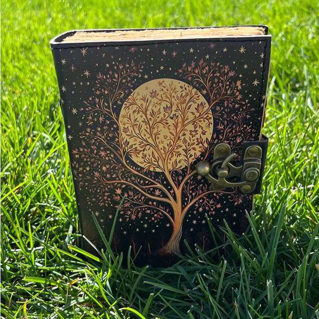 Golden Moon Tree of Life Journal | Your Celestial Chronicle (Rose Hue) - Image 4