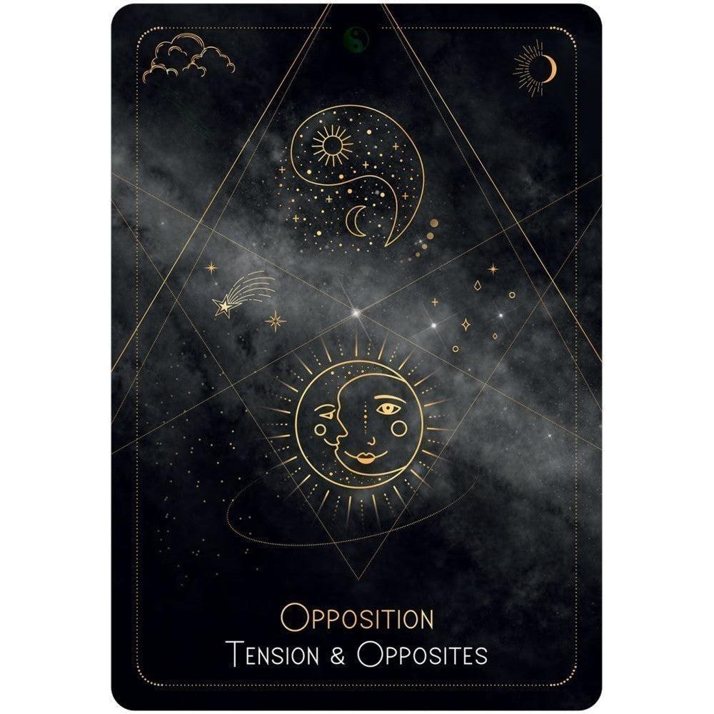 Astro-Cards Oracle Deck, Tarot inspired, Spiritual Divination Tools, Metaphysical Gifts, 6"*4" Deck, 43 Cards & Guidebook Set - Image 3