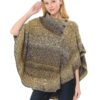 Palila Button Detail Poncho VTrendz