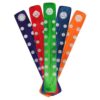 7-Chakra Colorful Wood Ash Catchers | Altar of Alignment (10"L Each) VTrendz