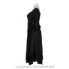 Long Sleeves Victorian Style Corset Dress with Georgette Lace & Threadwork VTrendz