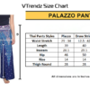Navy Blue Open Leg Thai Palazzo Pants VTrendz