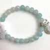 Blue Aqua Chalcedony Natural Stone Bracelet: The Speaker’s Stillness & Serene Flow VTrendz