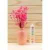 Selenite 7-Chakra Engraved Tower: Celestial Alignment & Luminous Energy Clearing (4 inch) VTrendz