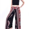 Open Leg Thai Palazzo Pant Flower Print Rayon Comfy & Trendy One Size Fits Most 100% Rayon VTrendz