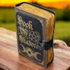 Book of Shadows Leather Journal | Your Personal Grimoire, Decal Paper VTrendz