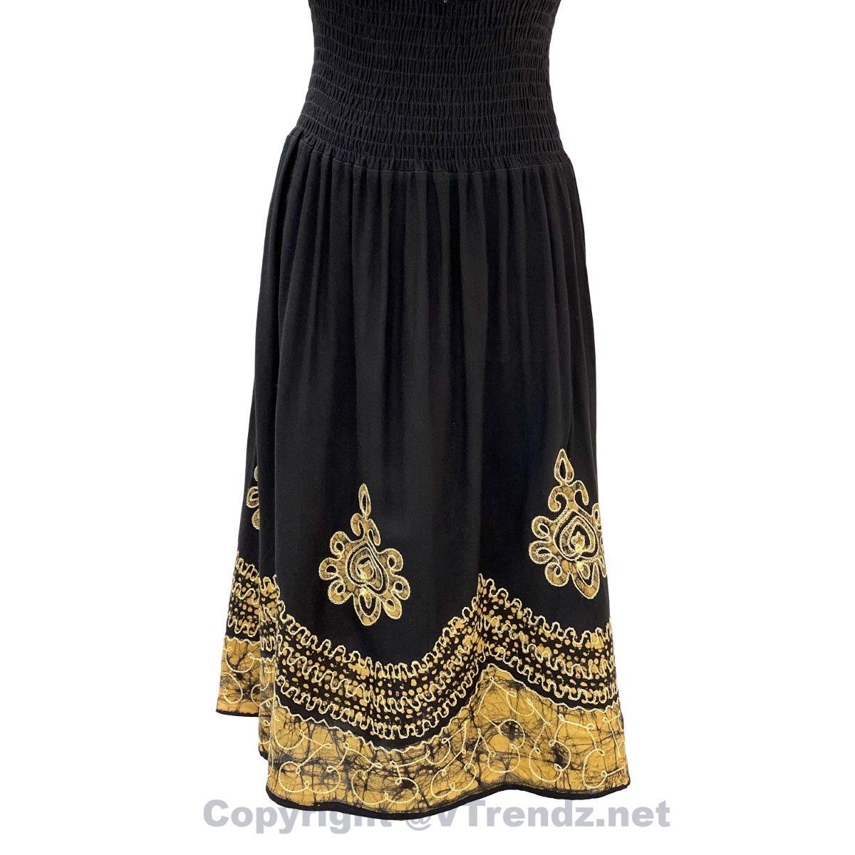 Batik Printed 8 Kali Convertible Midi Dress - Image 42