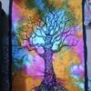 Celtic Tree Tie dye Poster Wall Hanging Handmade Cotton Tapestry 40"x30" inch VTrendz