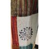 Single Color Waist Plain & Striped Patchwork Open Bottom Pants VTrendz
