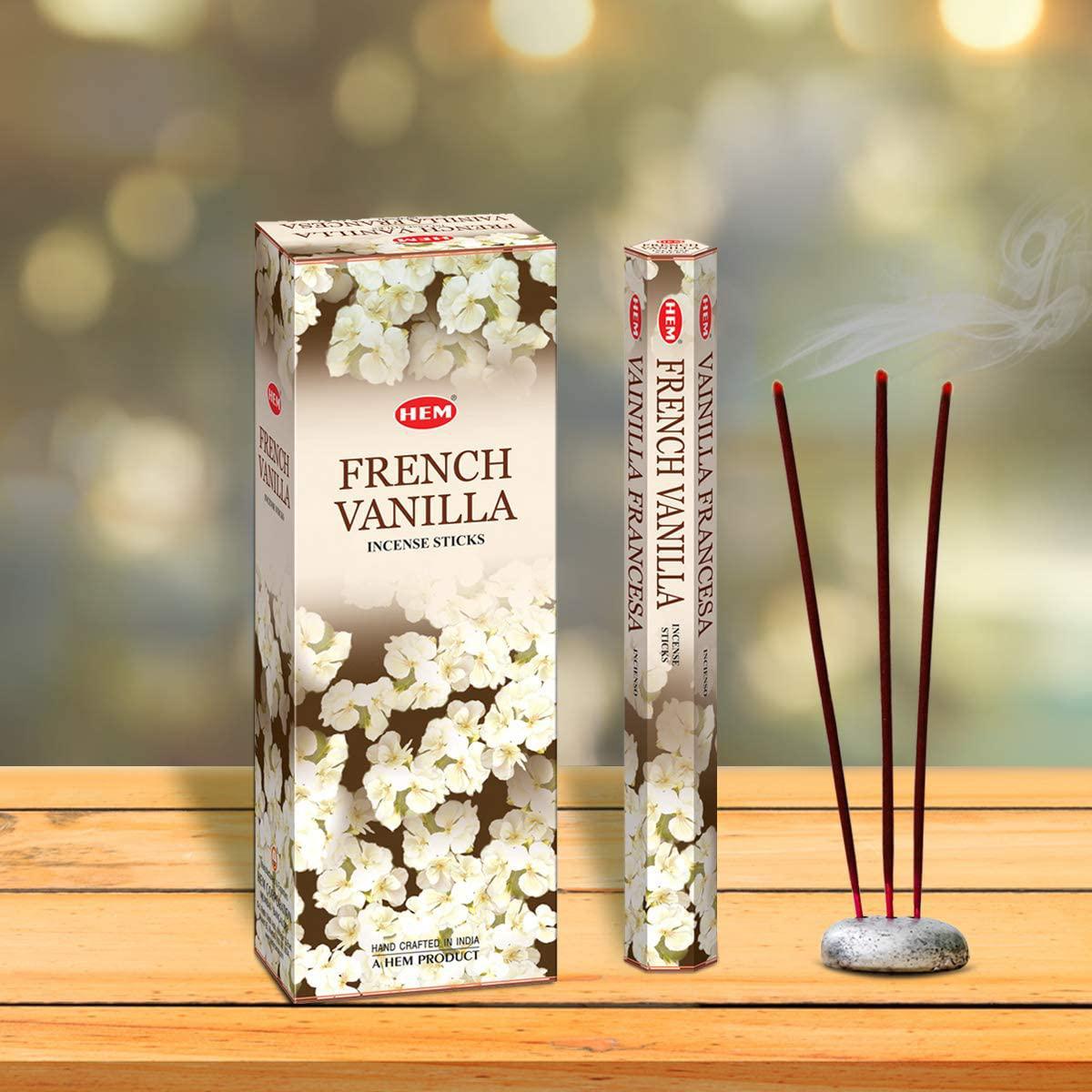 HEM French Vanilla Incense Sticks: Warm, Creamy Comfort - Image 3