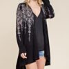 Black Bling Cardigan by Vocal VTrendz