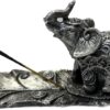 Ornate Elephant Incense Burner | Ash Catcher of Wisdom (10 inch) VTrendz