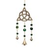 Triquetra Wind Chime w/ Beads 12"L VTrendz