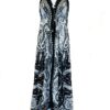Batik Scarf Dress Dori with Halter Neck & Back Ties VTrendz