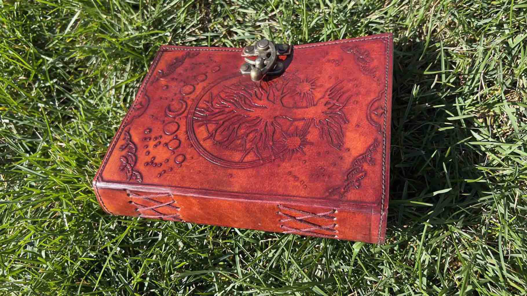 Celestial Moon Tree Embossed Journal | Chronicle Your Cosmic Path - Image 2