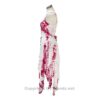 2 Layer Tie Dye Handkerchief Dress with Front Corset & Adjustable Straps VTrendz