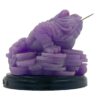 Feng Shui  Statue,Figurine, Froasted Purple Toad 2.5 inch - Image 3