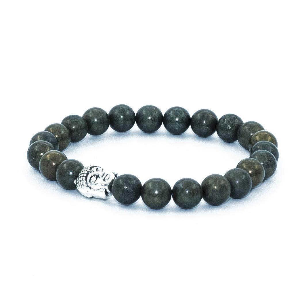Pyrite Natural Stone Bracelet: The Iron-Willed Dynamo - Image 3