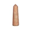 Peach Moonstone Obelisk Tower: Jumbo Healing Wand for Emotional Soothing & Divine Feminine Balance VTrendz