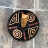 Peruvian Ceramic Burner Handmade 5" Diameter - Image 3