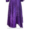 Long Sleeves Victorian Style Corset Dress with Georgette Lace & Threadwork - Image 9