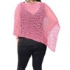 3 Way  Scarf  Summer Sheer Shrug Versatile Poncho Shawl Boho Beach Cover Up - Image 2