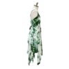 2 Layer Tie Dye Handkerchief Dress with Front Corset & Adjustable Straps - Image 16
