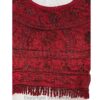 Bikini Top/ Rayon Halter Neck Embroidery and Fringe Crop Top with Tie in the Back, 1 Size Fits Most - Image 33