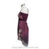 Batik Printed High-Low Sundress with Georgette Speckled Hem - Image 9
