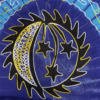 Moon & Stars Embroidered Bohemian Hippie Bag - Image 2