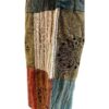 Single Color Waist Elastic Bottom Patchwork Pants - Image 4