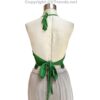 Bikini Top/ Rayon Halter Neck Embroidery and Fringe Crop Top with Tie in the Back, 1 Size Fits Most - Image 27
