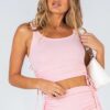 Side Adjustable Crop Top Ribbed Fabric 95% Cotton, 5% Spandex - Image 3