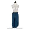 Bikini Top/ Rayon Halter Neck Embroidery and Fringe Crop Top with Tie in the Back, 1 Size Fits Most - Image 37
