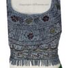 Bikini Top/ Rayon Halter Neck Embroidery and Fringe Crop Top with Tie in the Back, 1 Size Fits Most - Image 56