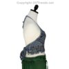 Bikini Top/ Rayon Halter Neck Embroidery and Fringe Crop Top with Tie in the Back, 1 Size Fits Most - Image 57
